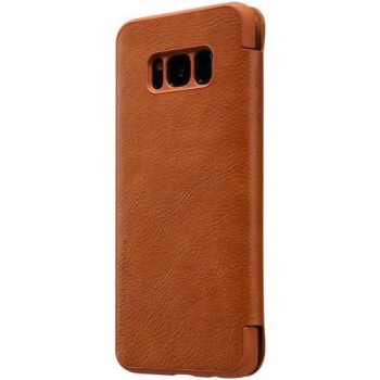 Qin atverčiamas rudas dėklas Nillkin (Galaxy S8 Plus) Qin atverčiamas rudas dėklas Nillkin (Galaxy S8 Plus)